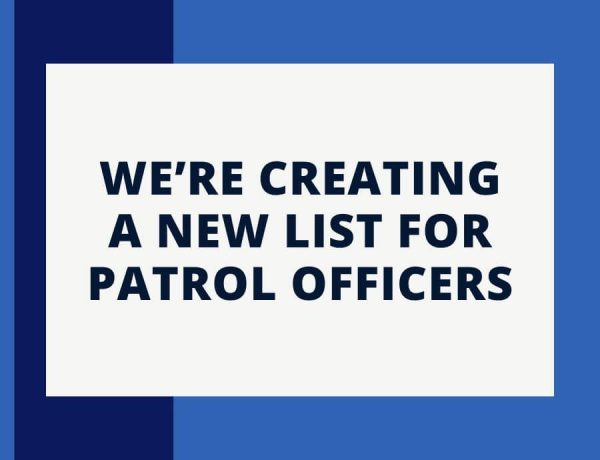 Creating New List for Patrol Officers